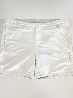 All In Motion White Golf Shorts Size 40 Performance Stretch Athletic Bermuda